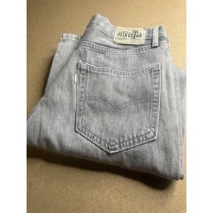 Levi's SilverTab Loose Fit Gray Denim Jeans Mens W31 L32‎ Baggy 90s Style Y2k
